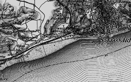 Old map of West Marina in 1895