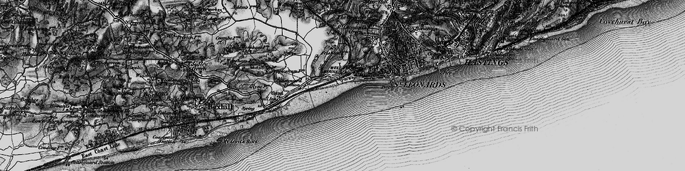 Old map of West Marina in 1895