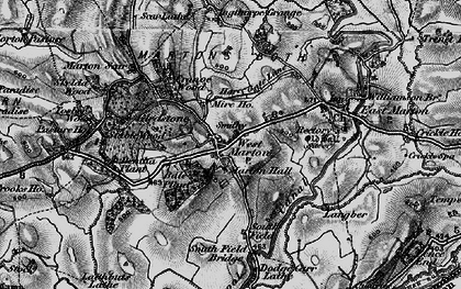 Old map of Bentha Plantn in 1898