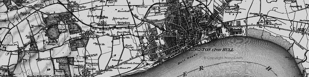 Old map of West Park in 1895