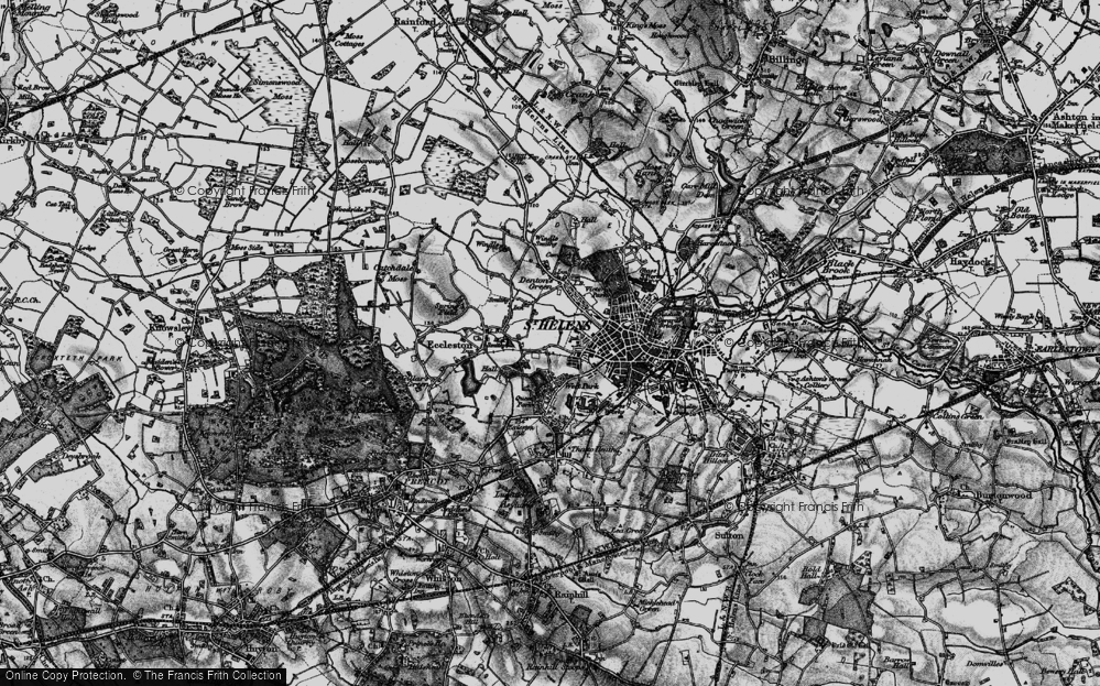 Old Map of West Park, 1896 in 1896