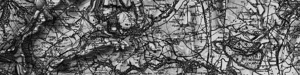 Old map of West Pelton in 1898