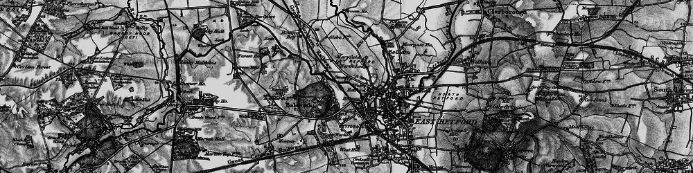 Old map of West Retford in 1899