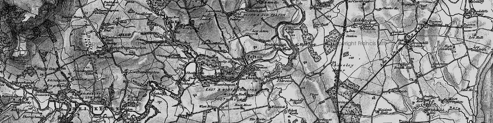 Old map of West Thirston in 1897