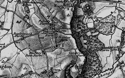 Old map of West Worldham in 1895