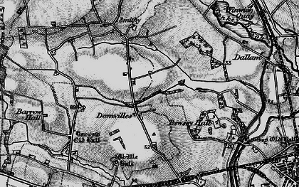 Old map of Westbrook in 1896