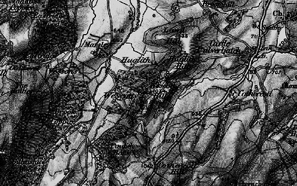 Old map of Westcott Hill in 1899