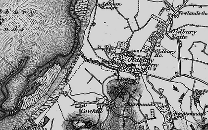 Old map of Westend in 1897