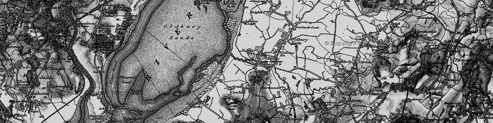 Old map of Westend in 1897