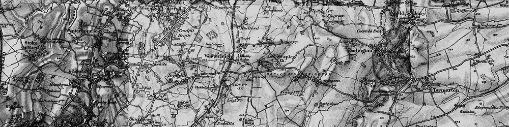 Old map of Westerleigh Hill in 1898