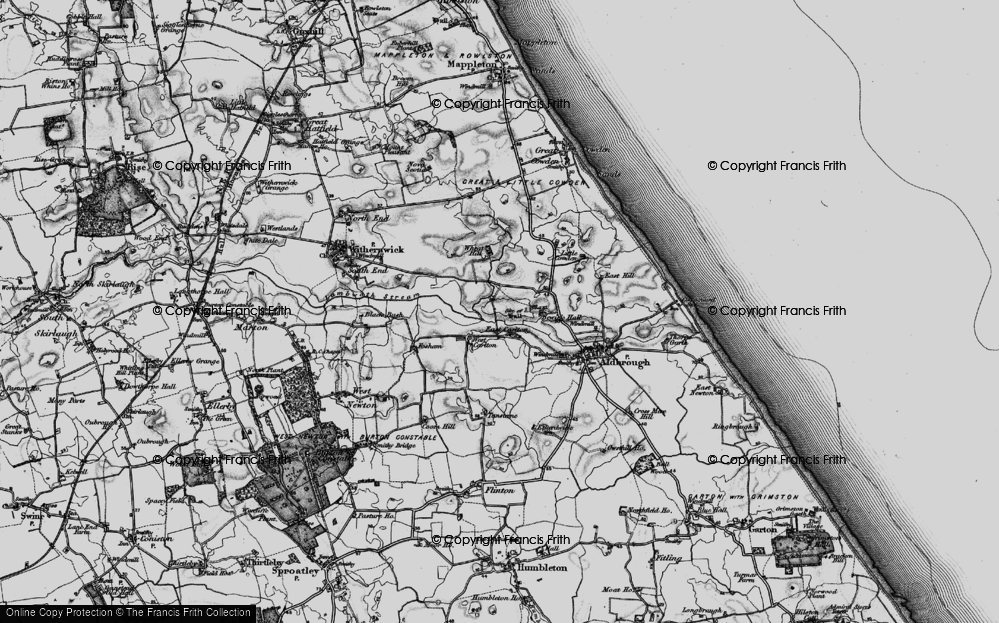 Old Map of Westhill, 1897 in 1897