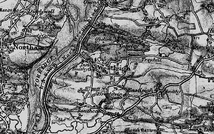 Old map of Westleigh in 1895