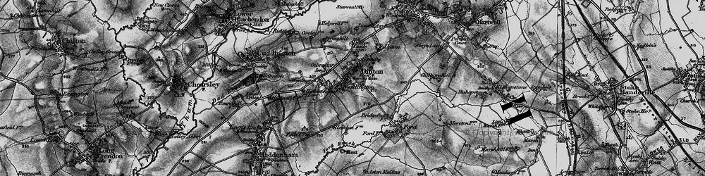 Old map of Westlington in 1895