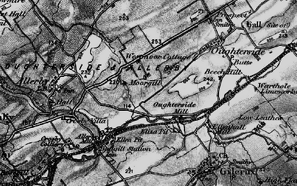 Old map of Westmoor End in 1897