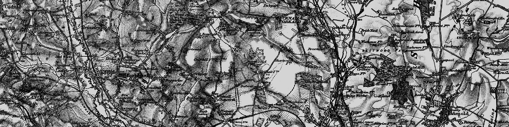 Old map of Westville in 1899