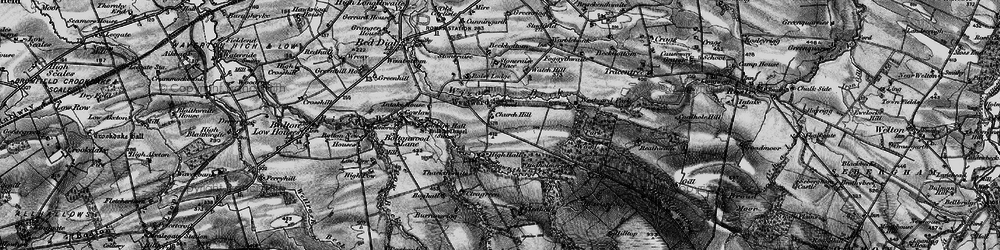 Old map of Westward Park in 1897