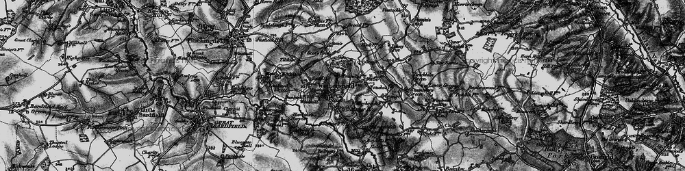 Old map of Tilekiln in 1895