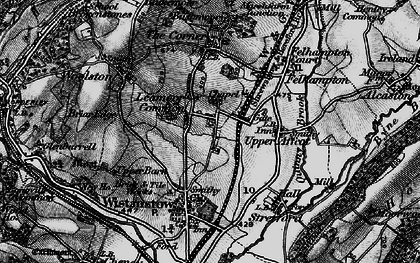 Old map of Wettles in 1899