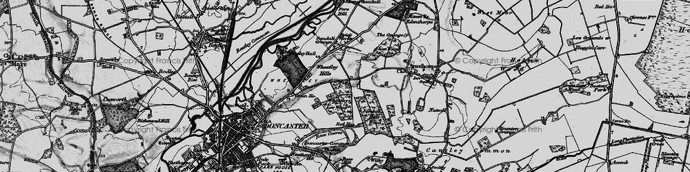 Old map of Wheatley Hills in 1895