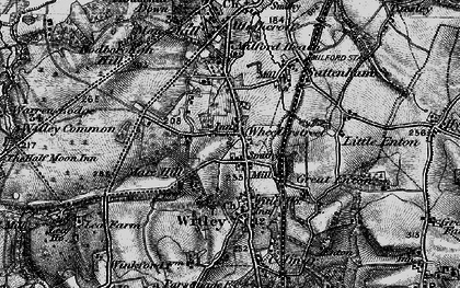 Old map of Wheelerstreet in 1896