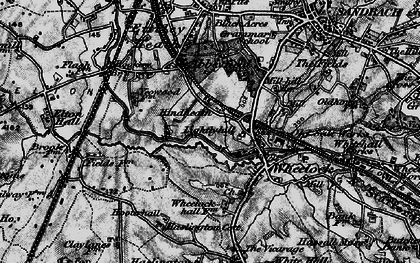 Old map of Wheelock in 1897