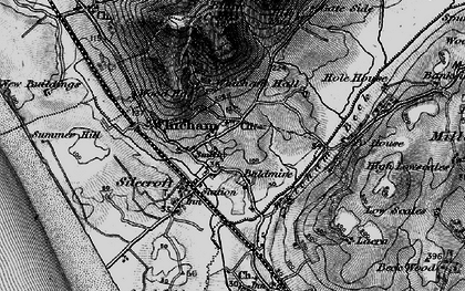 Old map of Whicham in 1897
