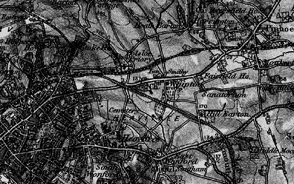 Old map of Whipton in 1898