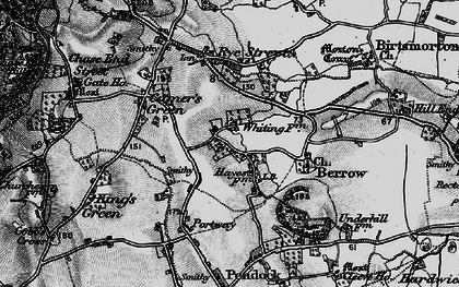 Old map of White End in 1898