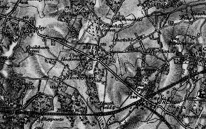 Old map of White Oak in 1895
