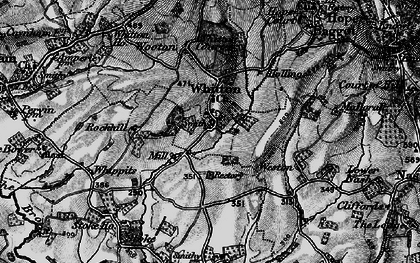 Old map of Whitton Chase in 1899
