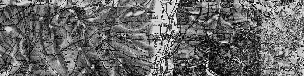 Old map of Wick in 1895