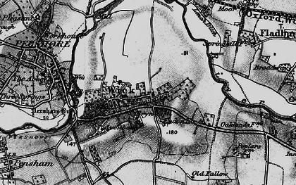Old map of Wick in 1898