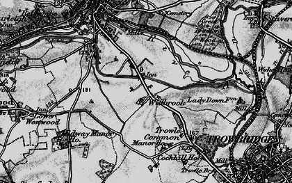 Old map of Widbrook in 1898