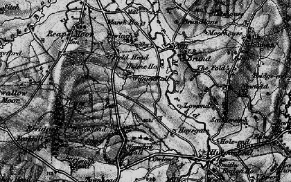 Old map of Wigginstall in 1897