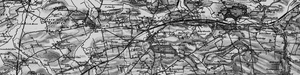 Old map of Wigton in 1897