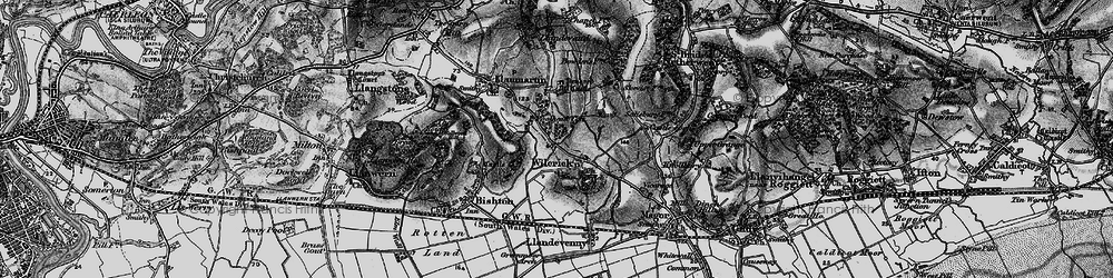 Old map of Wilcrick in 1897