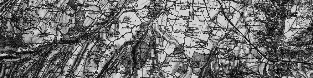 Old map of Wilgate Green in 1895