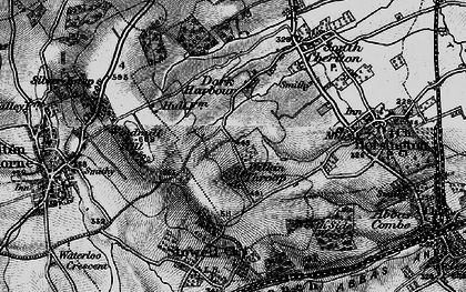 Old map of Wilkinthroop in 1898