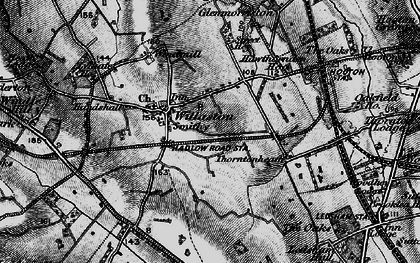 Old map of Willaston in 1896