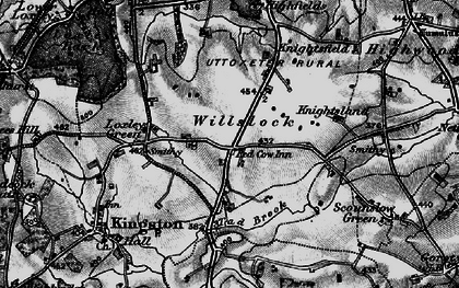 Old map of Willslock in 1897