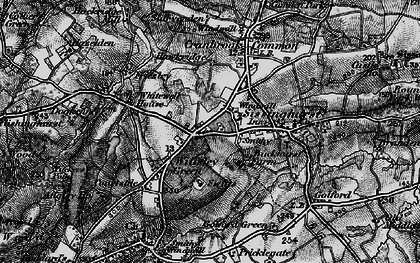 Old map of Whitewell Oasts in 1895