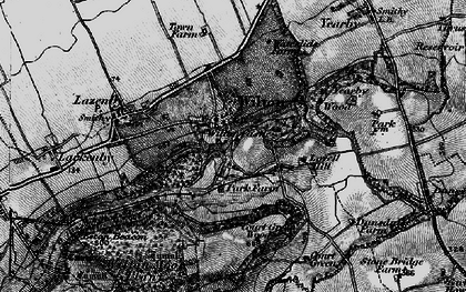 Old map of Wilton Castle in 1898