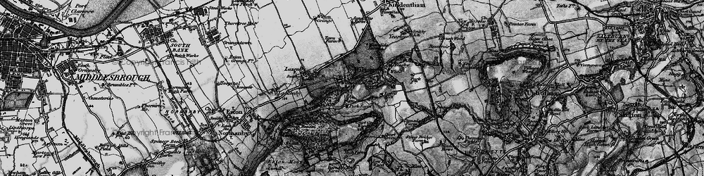Old map of Wilton Castle in 1898