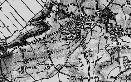 Old map of Wiltown in 1898