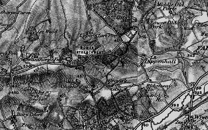 Old map of Wimble Hill in 1895
