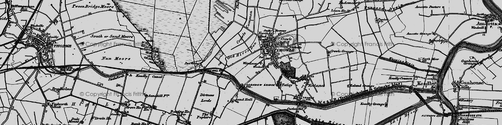Old map of Windsor in 1895