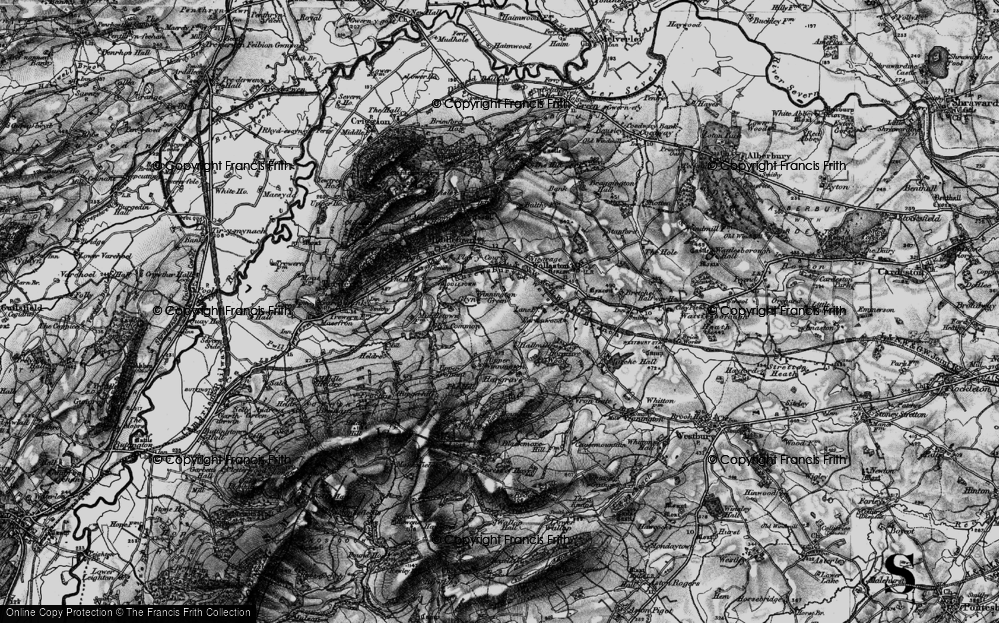 Old Map of Winnington Green, 1899 in 1899