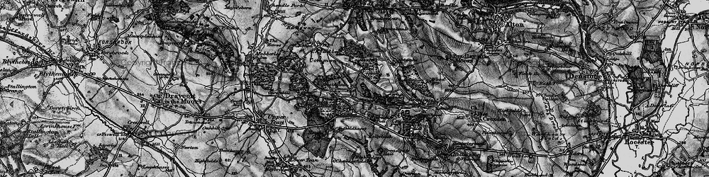 Old map of Winnothdale in 1897