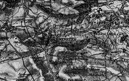 Old map of Winster in 1897