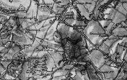 Old map of Wintershill in 1895